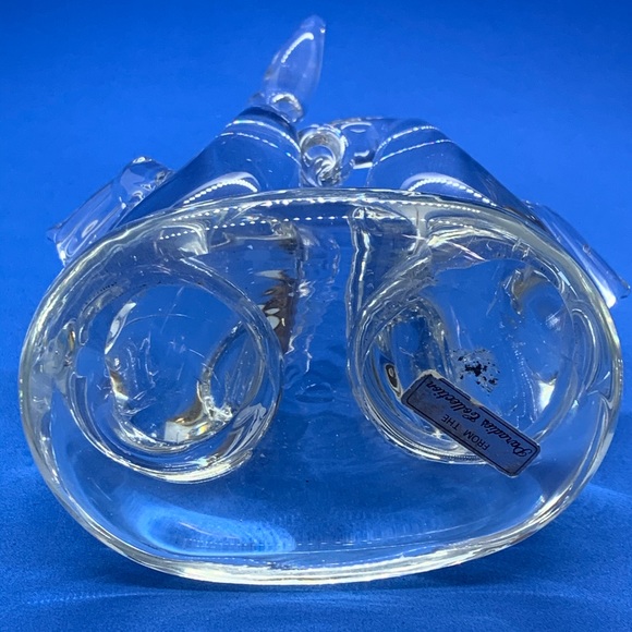 Crystal Glass Double Swans Paperweight Paradies - Picture 5 of 12